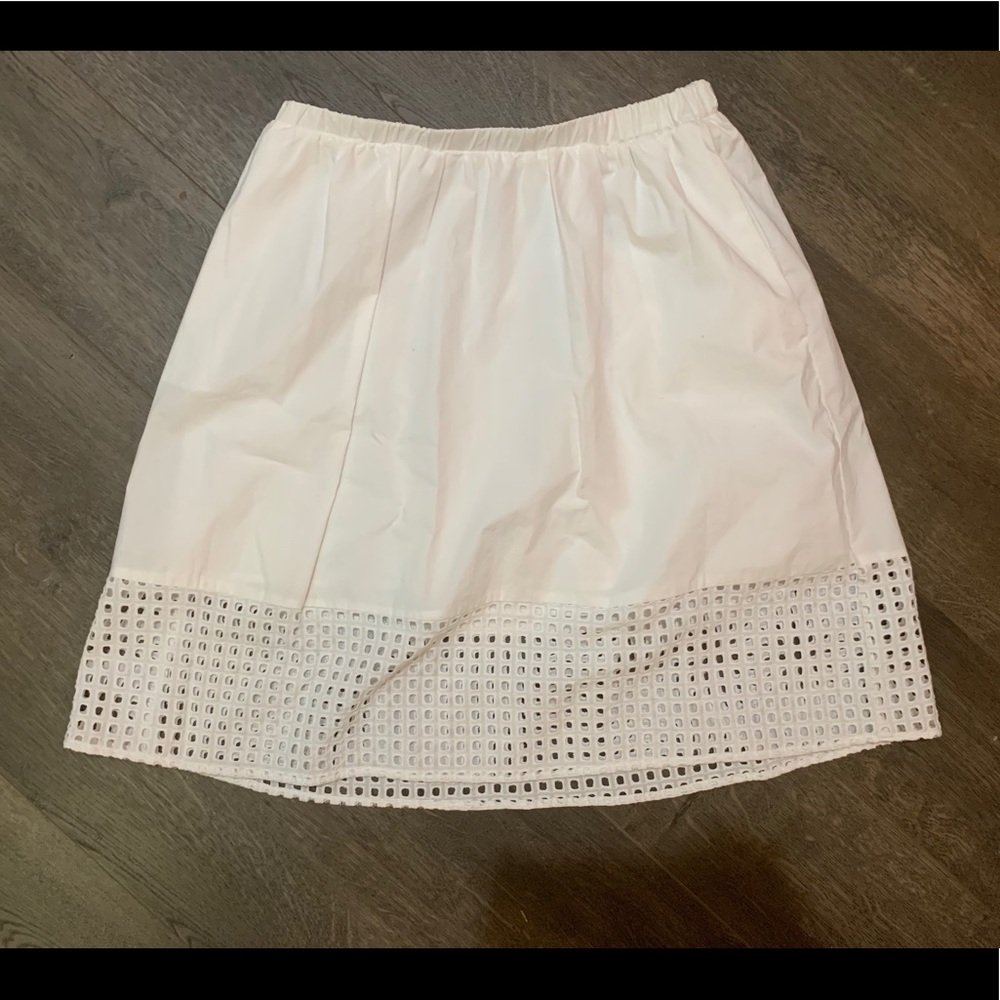 Two by Vince Camuto White Skirt